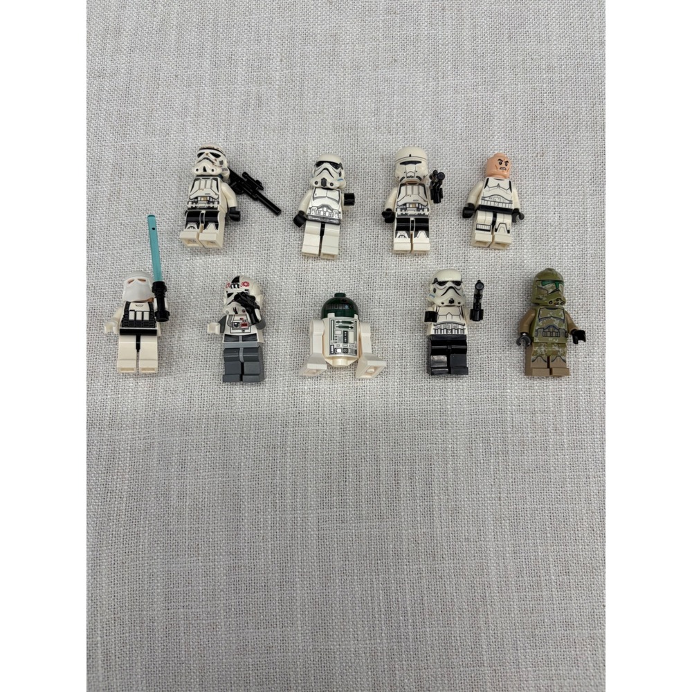 Lego Star Wars Minifigure Lot Stormtrooper Snowtrooper Kashyyyk Trooper R2 Droid